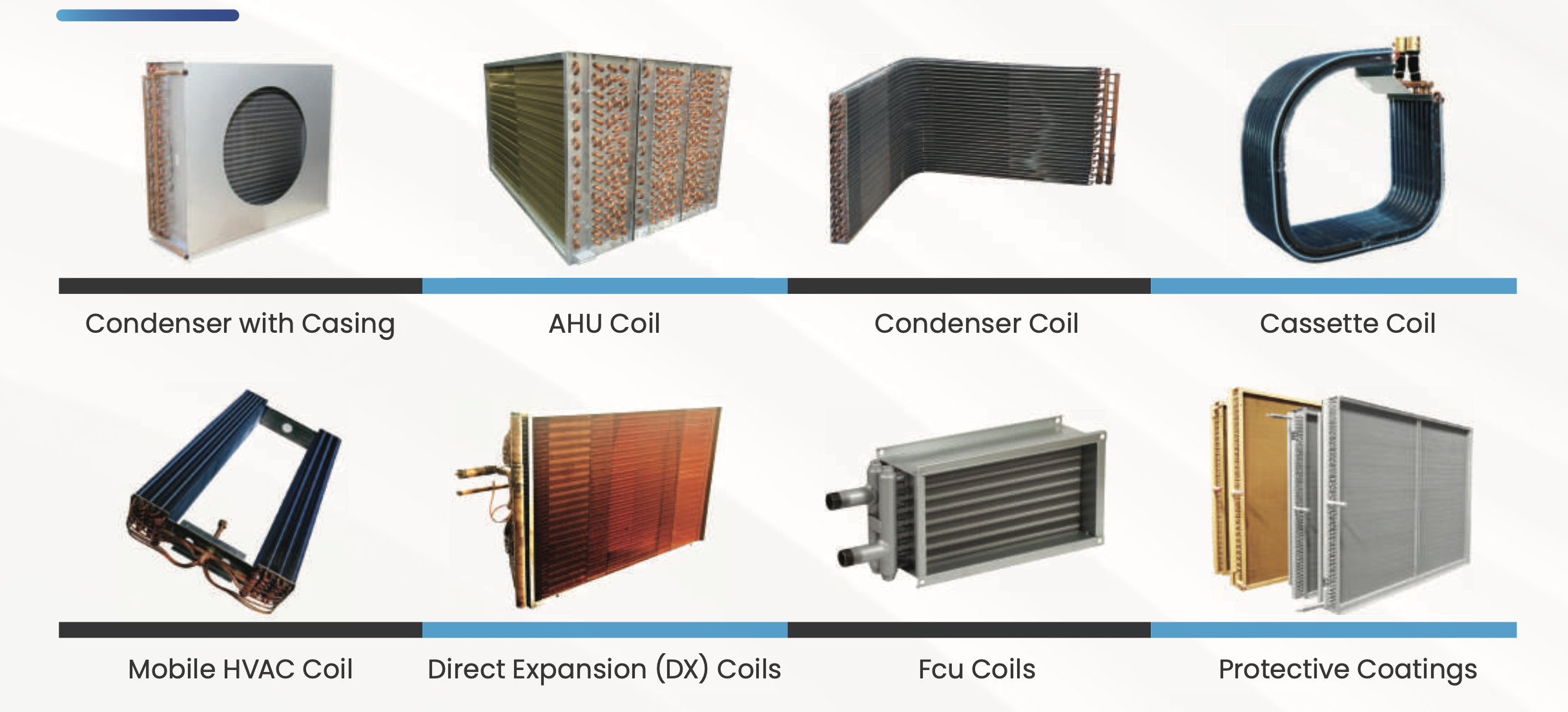 OCC Global HVAC Coil Types